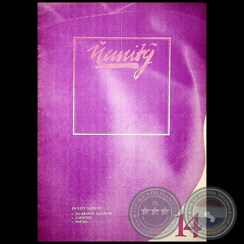 ÑEMITY N° 14 - Revista Bilingüe de Cultura - 1987